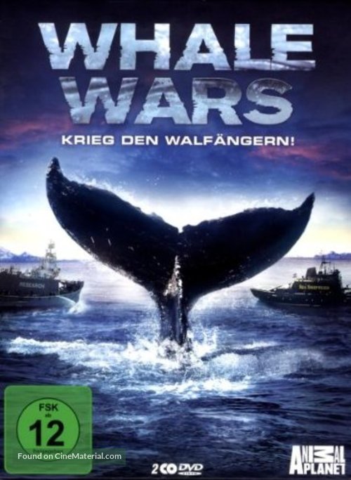 &quot;Whale Wars&quot; - German DVD movie cover