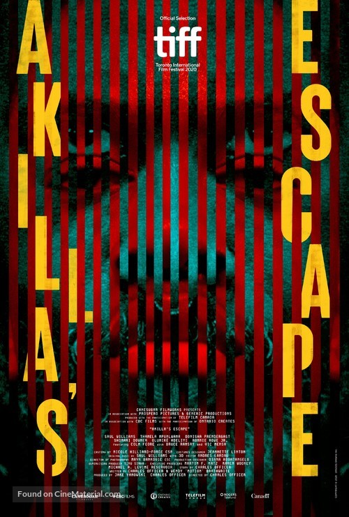 Akilla&#039;s Escape - Canadian Movie Poster