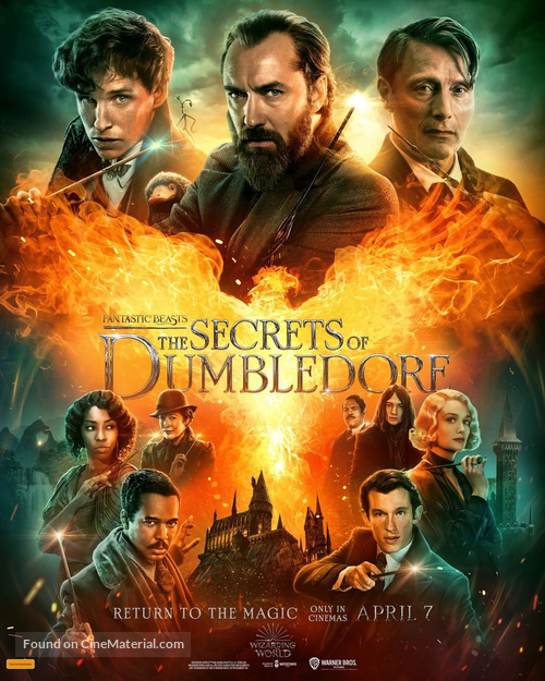 Fantastic Beasts: The Secrets of Dumbledore - New Zealand Movie Poster