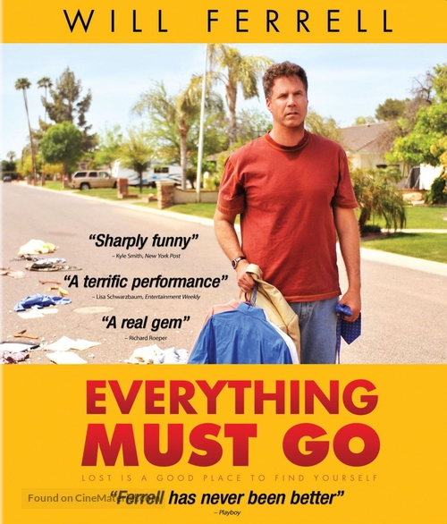 Everything Must Go - Blu-Ray movie cover