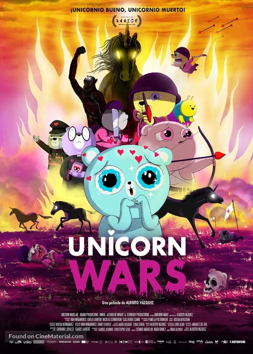 Unicorn Wars - Spanish Movie Poster