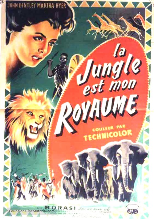 The Scarlet Spear - French Movie Poster