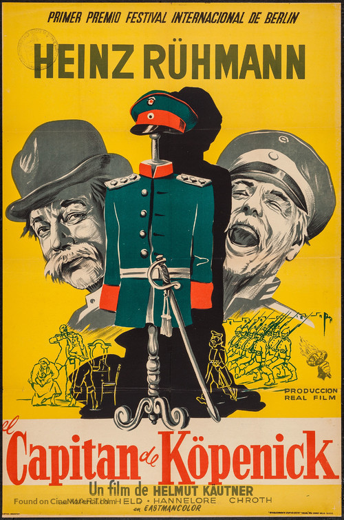 Hauptmann von K&ouml;penick, Der - Argentinian Movie Poster