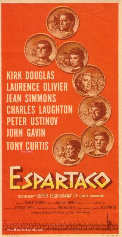 Spartacus - Spanish Movie Poster