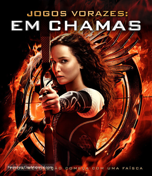 The Hunger Games: Catching Fire - Brazilian Movie Cover