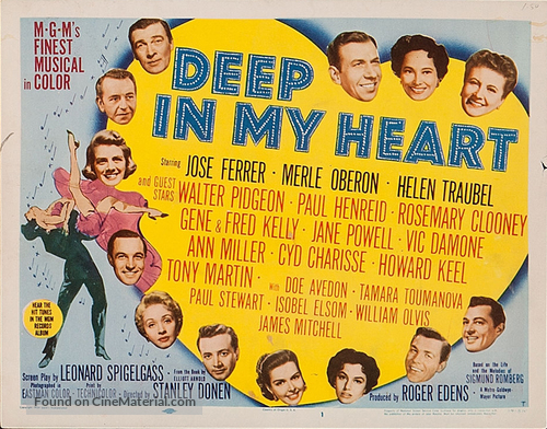 Deep in My Heart - Movie Poster