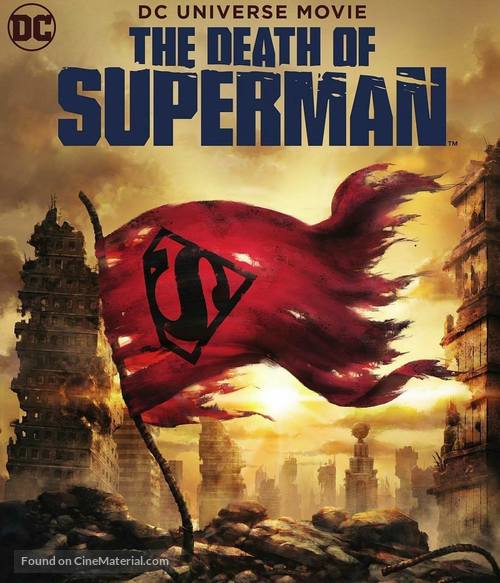 The Death of Superman - Blu-Ray movie cover