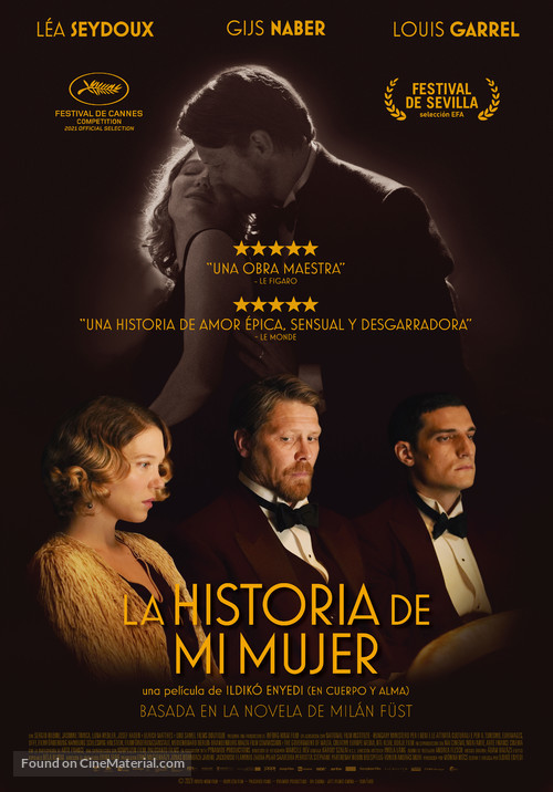 The Story of My Wife - Spanish Movie Poster