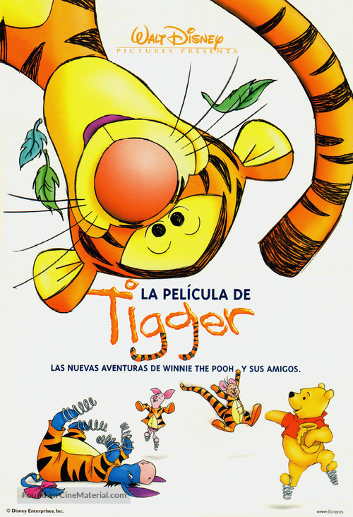 The Tigger Movie - Spanish Movie Poster