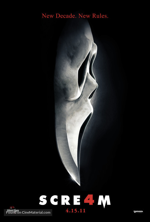 Scream 4 - Theatrical movie poster