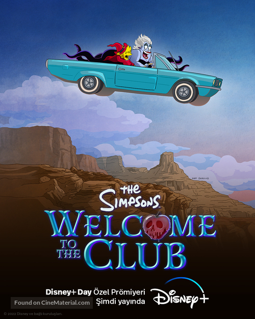 The Simpsons: Welcome to the Club - Turkish Movie Poster