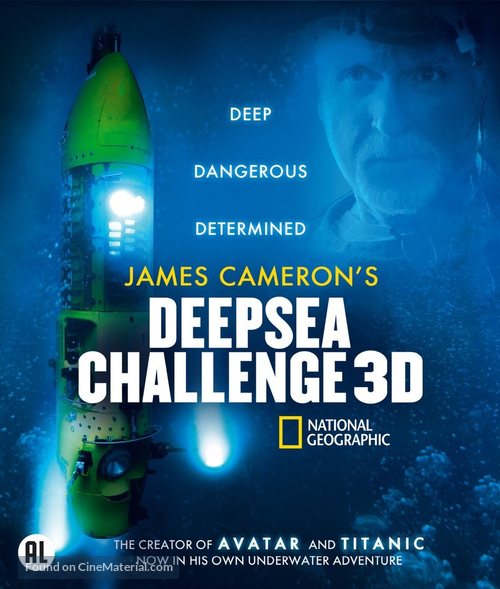 Deepsea Challenge 3D - Dutch Blu-Ray movie cover