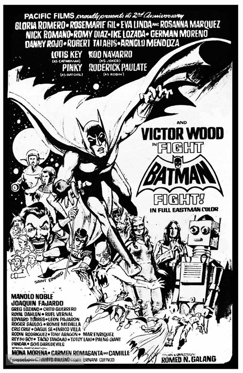 Fight Batman Fight! - Philippine Movie Poster
