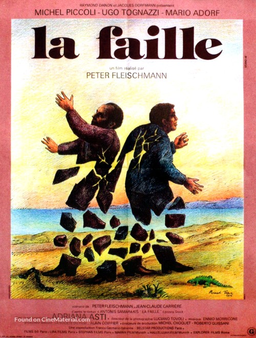 La faille - French Movie Poster