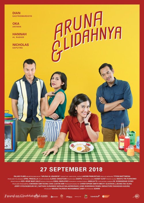 Aruna &amp; Lidahnya - Indonesian Movie Poster