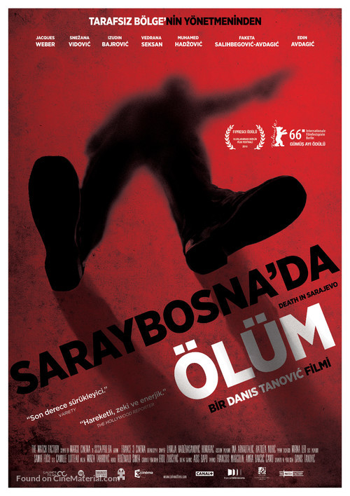 Smrt u Sarajevu - Turkish Movie Poster