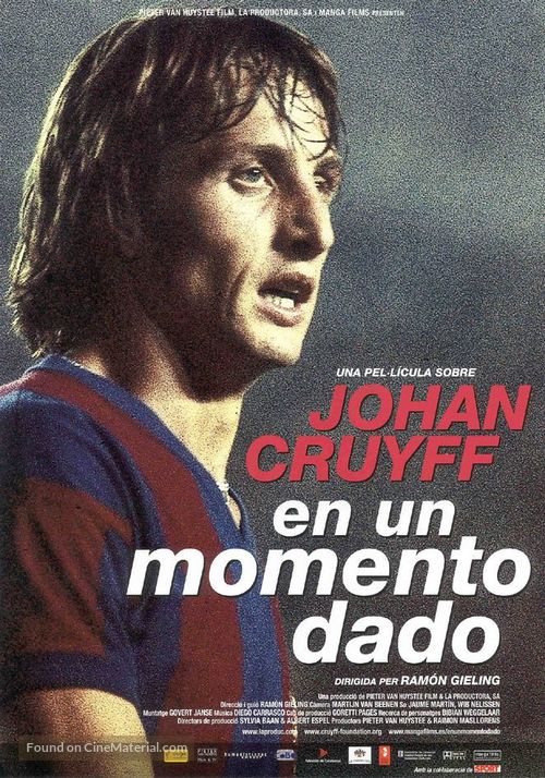 Johan Cruijff - En un momento dado - Spanish Movie Poster