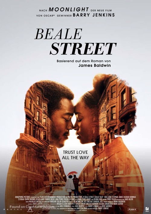 If Beale Street Could Talk - German Movie Poster