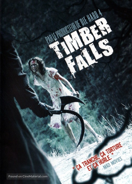 Timber Falls - French DVD movie cover