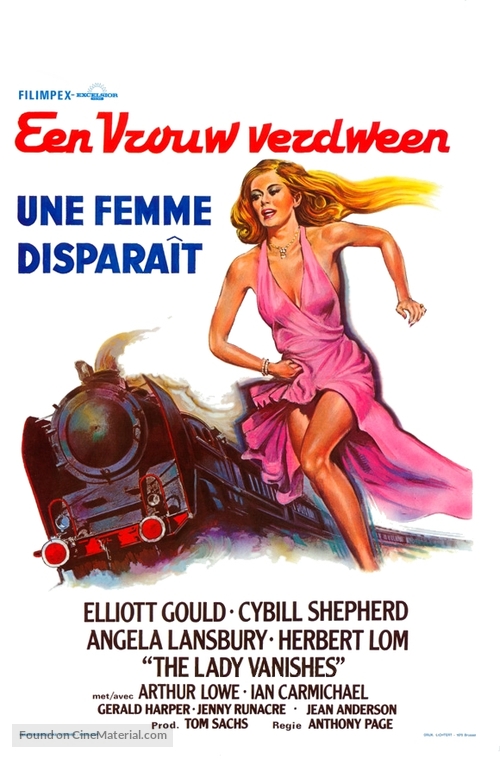The Lady Vanishes - Belgian Movie Poster