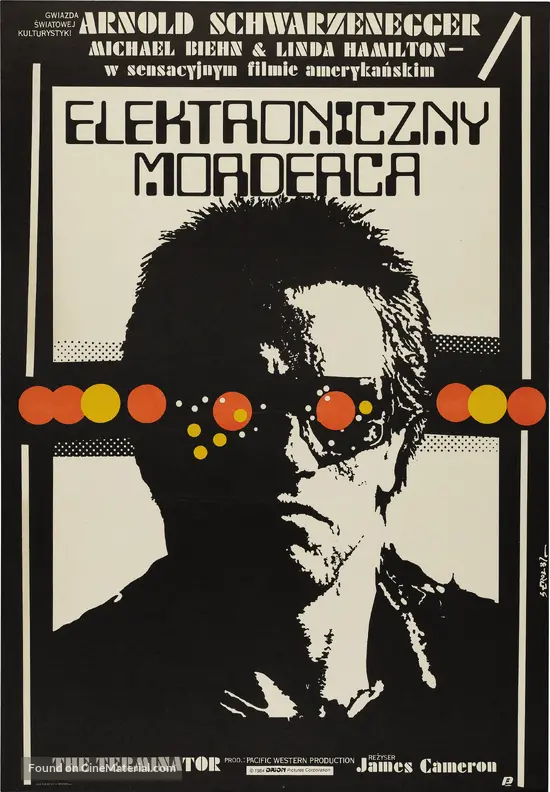 The Terminator - Polish Movie Poster