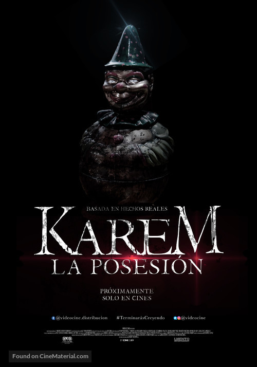 Karem, la posesi&oacute;n - Mexican Movie Poster