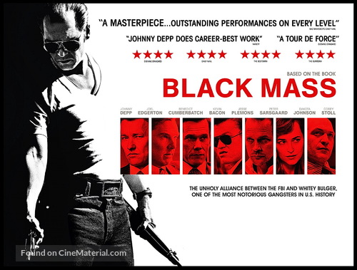 Black Mass - British Movie Poster