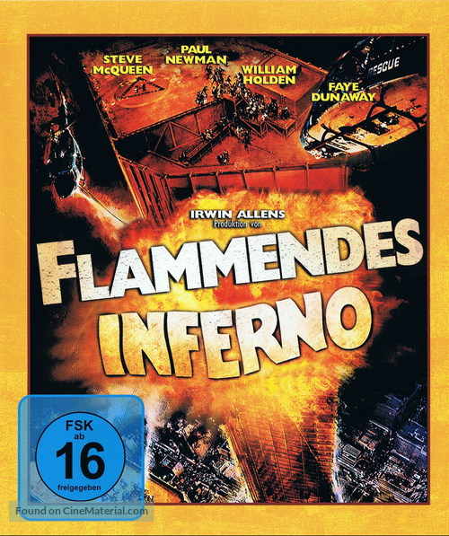 The Towering Inferno - German Movie Cover