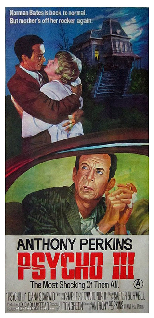 Psycho III - Indian Movie Poster