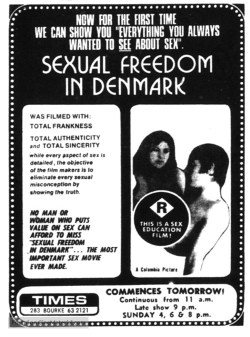 Sexual Freedom in Denmark - Movie Poster