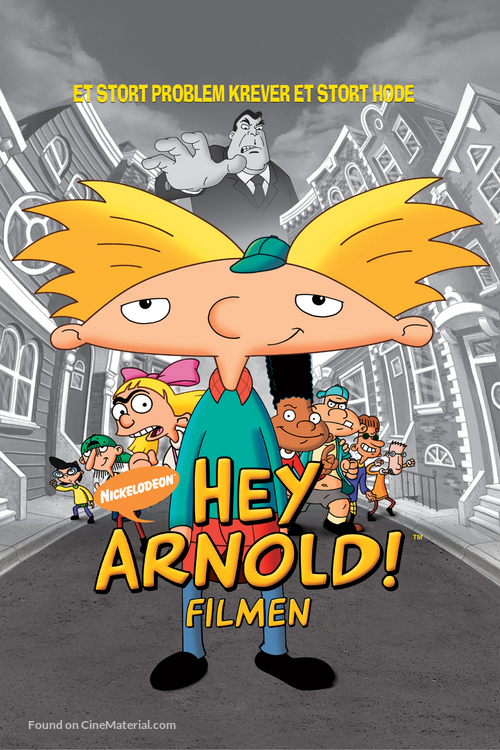 Hey Arnold! The Movie - Norwegian Movie Cover