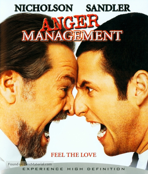Anger Management - Blu-Ray movie cover