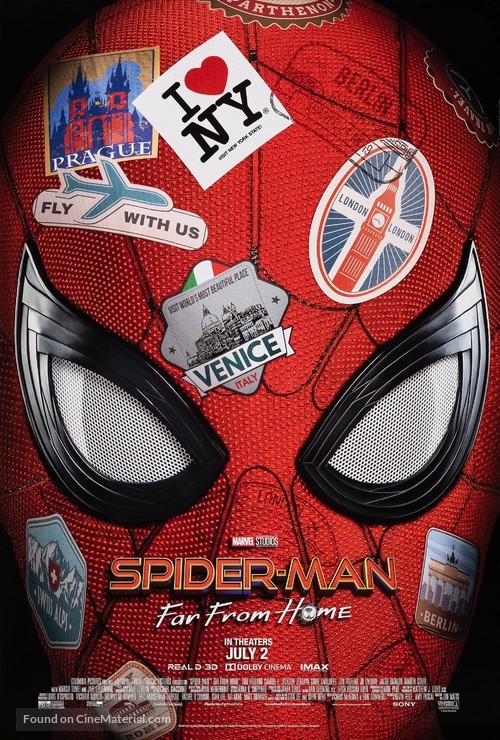 Spider-Man: Far From Home - Advance movie poster