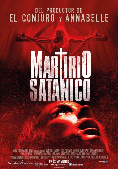 Martyrs - Argentinian Movie Poster