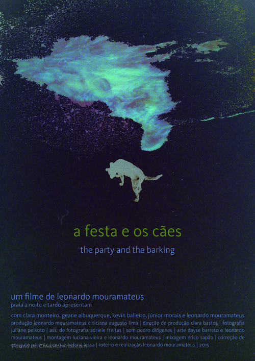 A Festa e os c&atilde;es - Brazilian Movie Poster