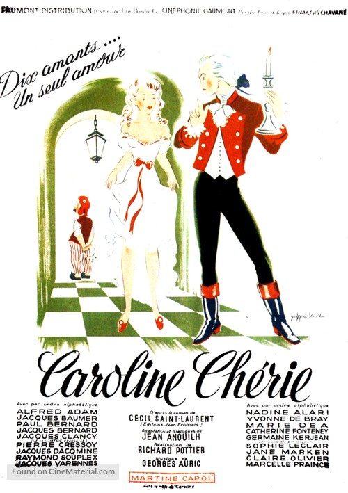 Caroline ch&egrave;rie - French Movie Poster