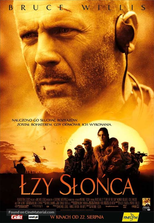 Tears of the Sun - Polish Movie Poster