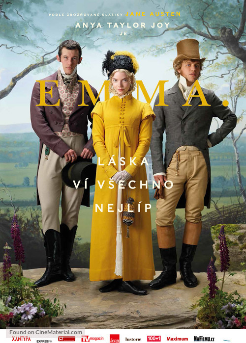 Emma. - Czech Movie Poster