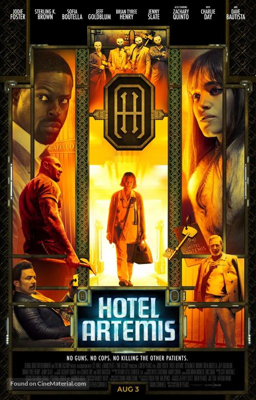 Hotel Artemis - South African Movie Poster