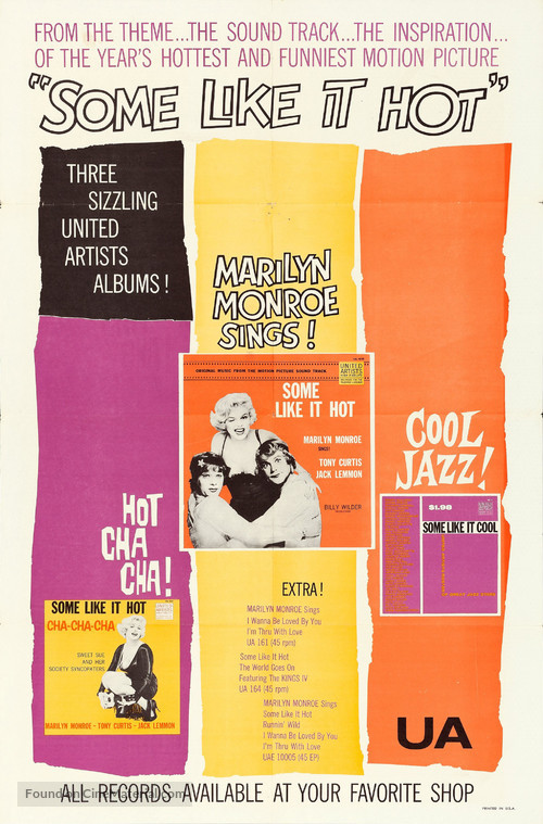 Some Like It Hot - Movie Poster