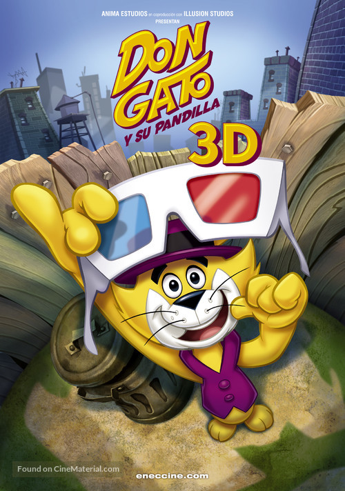 Don gato y su pandilla - Uruguayan Movie Poster
