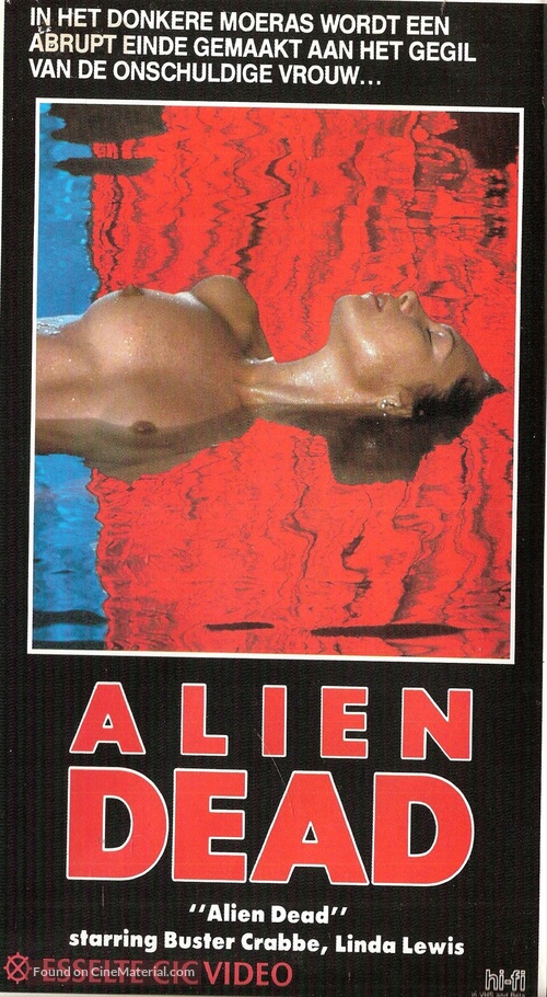 Alien Dead - Dutch VHS movie cover