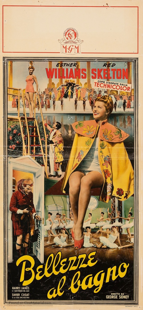 Bathing Beauty - Italian Movie Poster