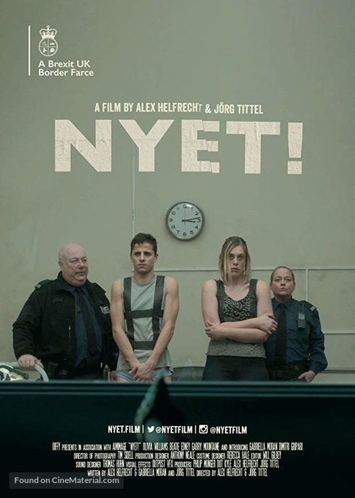 NYET! - a Brexit UK Border Farce - British Movie Poster