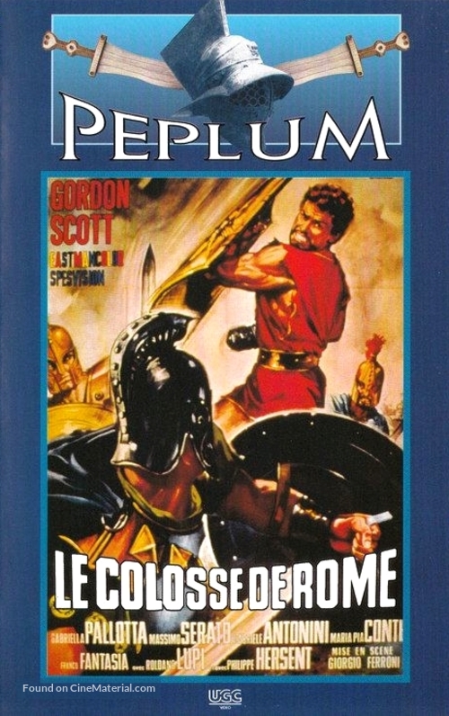 Il colosso di Roma - French Movie Cover