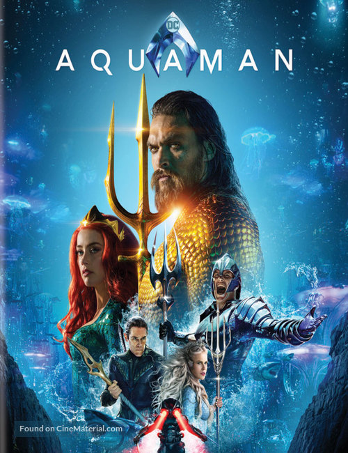 Aquaman - Romanian Blu-Ray movie cover