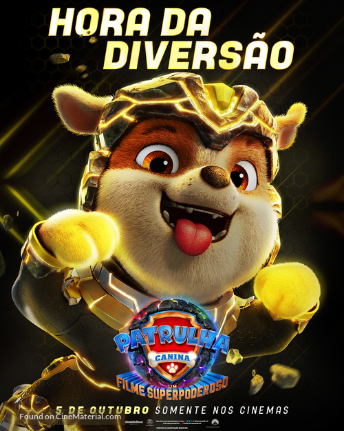 PAW Patrol: The Mighty Movie - Brazilian Movie Poster