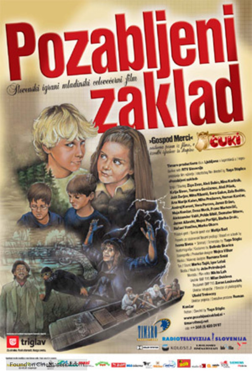 Pozabljeni zaklad - Slovenian Movie Poster