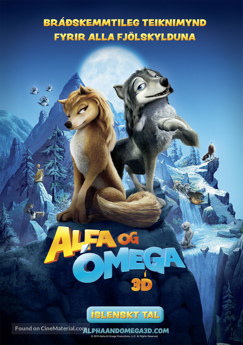 Alpha and Omega - Icelandic Movie Poster