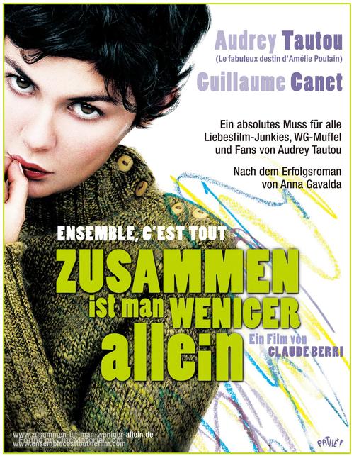 Ensemble, c&#039;est tout - German Movie Poster